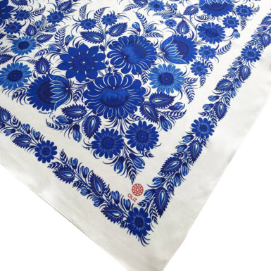 платок из натуральной ткани
