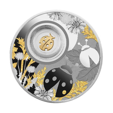 Монета "Ladybird" (серебро) аверс