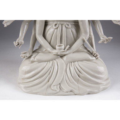 rare figurine of a Chinese goddess