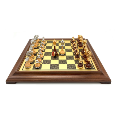 шаховий набір з позолотою