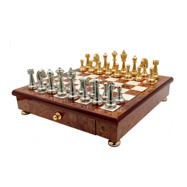 chess set with gilding