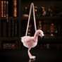 сумка в форме фламинго