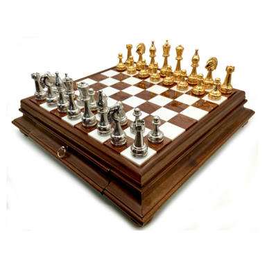 chess set with gilding