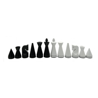 chess with wooden pieces