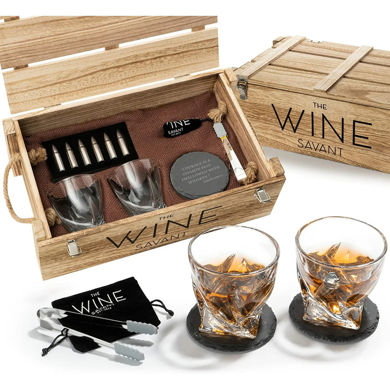 Подарочный набор для виски  "Twist" от Wine Savant Luxurious