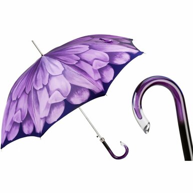 Umbrella for women from Pasotti "Purple Georgina"