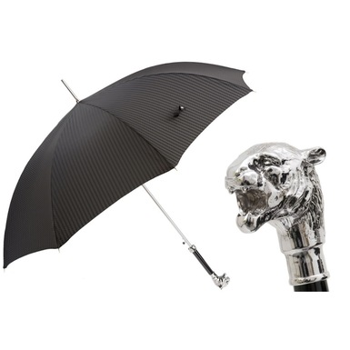 Men's umbrella "Silver Tiger" from Pasotti