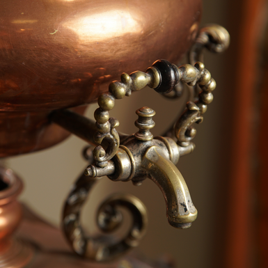 самовар в магазине подарков