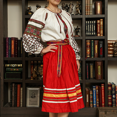 уникальная национальная украинская юбка