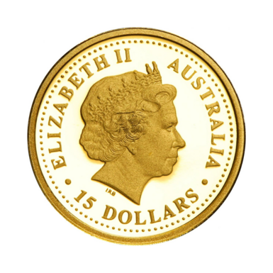 монета для Австралії