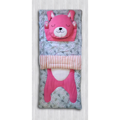 Дитячий спальний мішок "Pink cat" від Splushik
