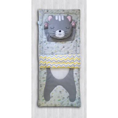 Детский спальный мешок "Grey cat" от Splushik