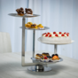 steel cake stand