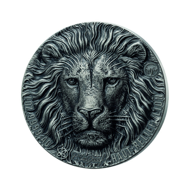 Серебряная монета "Big Lion", 1000 франков КФА