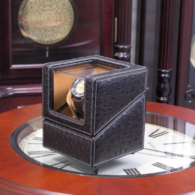 watch box with transparent lid