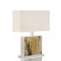 Table lamp "Florian" in natural horn by Arca Horn