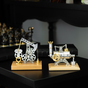 Desktop set of Stirling engines