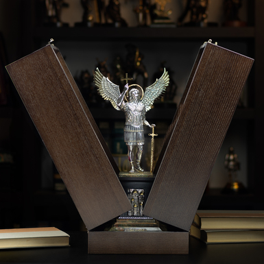 Figurine "Saint Archangel Michael" in a case