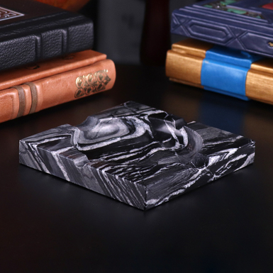 Пепельница ручной работы из мрамора "Jonquil"