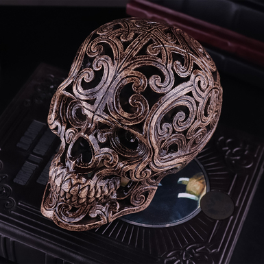 clay skull