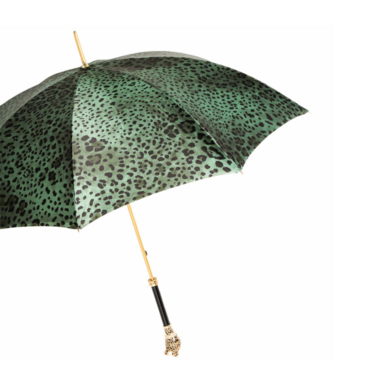 зелена парасолька