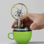 wow video Тепловий двигун Стірлінга "Tea drinking" від Böhm
