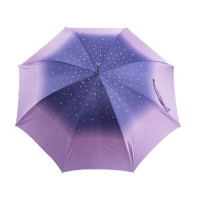 фиолетовый зонт