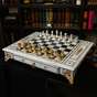 шахматы из мрамора