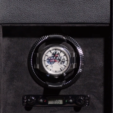 wow video Скринька для автопідзаводу та зберігання годинників "Countdown" від Salvadore