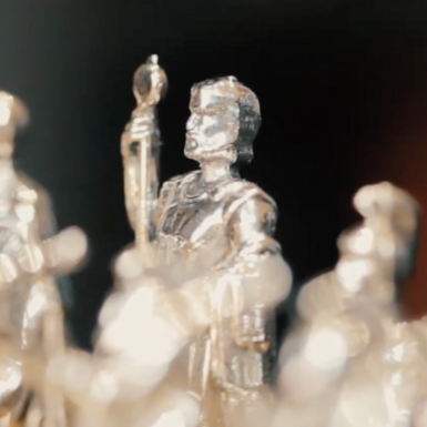 wow video Ексклюзивні шахи "Лучники" від Manopoulos (28x28 см)