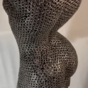 wow video Фигура женского тела "Немезида" из гаек