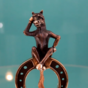 wow video Vizuri скульптура «Госпожа удача»