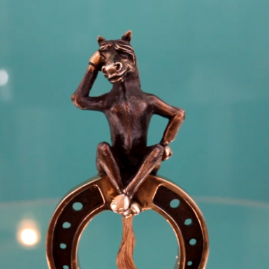 wow video Vizuri скульптура «Госпожа удача»