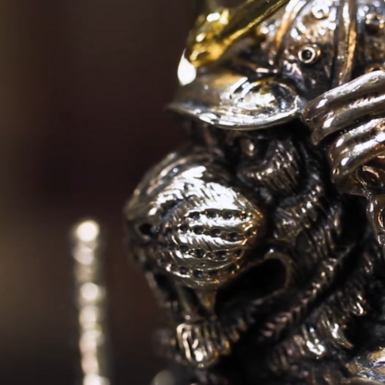 wow video Бронзова статуетка тигр "Сильний духом" від Vizuri