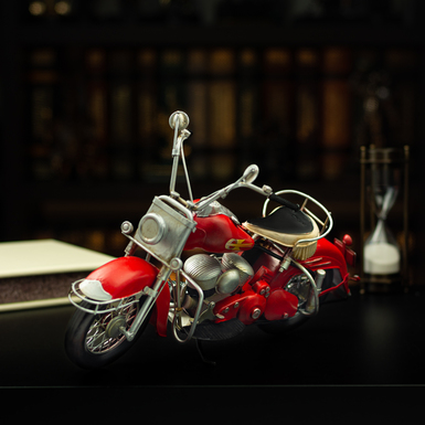 Harley motorcycle metal model