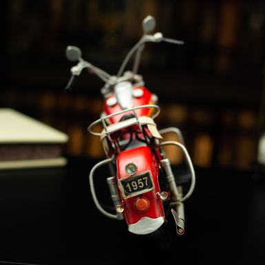 Деталізована модель мотоцикла Harley