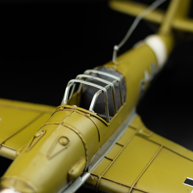model of an old aircraft