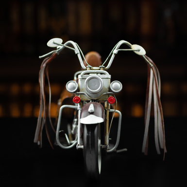 Detailed motorcycle model