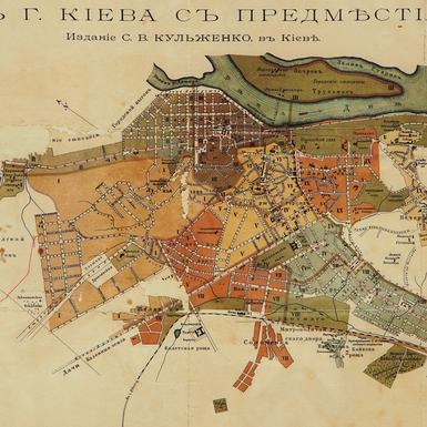 карта Киева 