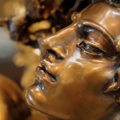 wow video Скульптура "Ангел любви" от братьев Озюменко