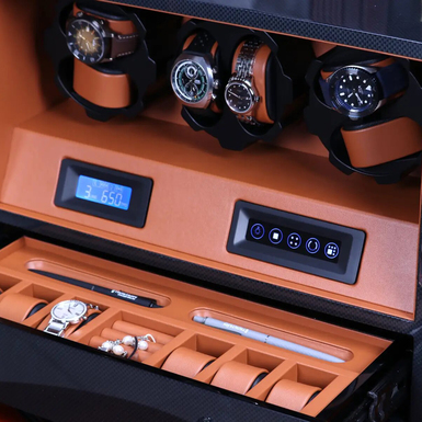 convenient case for winding and storing watches
