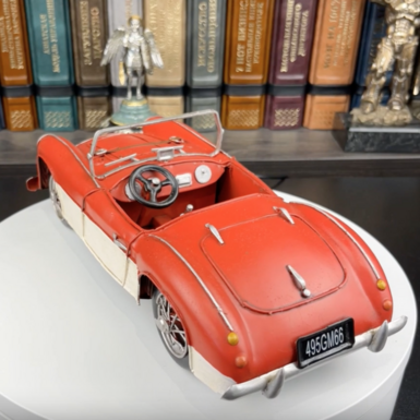 wow video Металева модель Austin-Healey від Nitsche (виготовлено у ретро стилі)