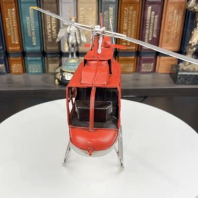 wow video Металлическая модель вертолета US Helicopter Bell (33 см) от Nitsche (изготовлено в ретро стиле)