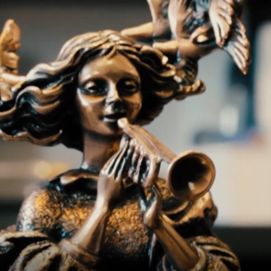 wow video Бронзова статуетка "Царівна" від В'ячеслава Дідковського