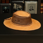 кожаная шляпа