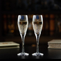 crystal glasses for champagne