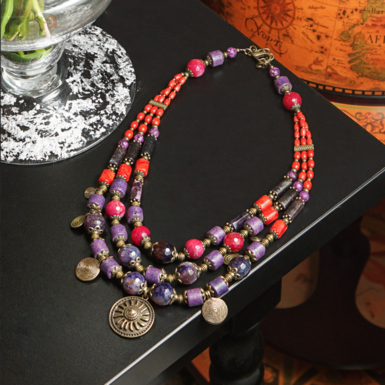 Three-layer necklace buy