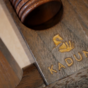 wow video KADUN - "Desert Wind" walnut backgammon