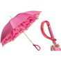 Women's cane umbrella "Fuchsia Dahlia" by Pasotti