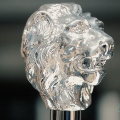 wow video Эксклюзивный мужской зонт «Silver Lion» от Pasotti